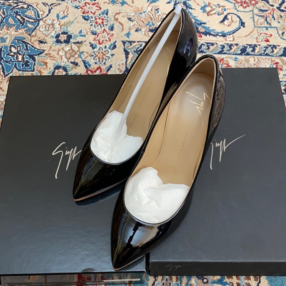 Giuseppe Zanotti Black Patent leather High heels size 38